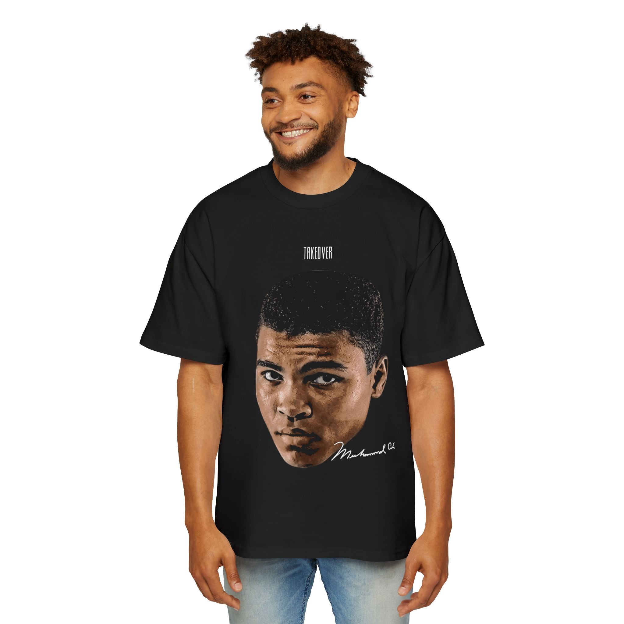 Muhammad Ali Heavy Oversized Tee