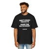 MAKE THE DAYS COUNT Heavy Oversized Tee